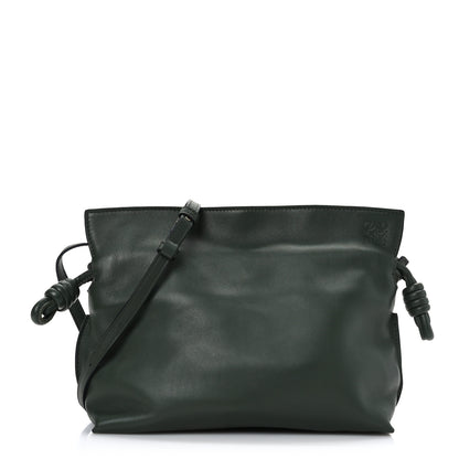 Loewe Calfskin Mini Flamenco Knot Clutch Vintage Khaki 1 of 8
