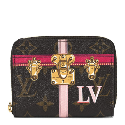 Louis Vuitton Monogram Summer Trunks Zippy Coin Purse 1 of 12