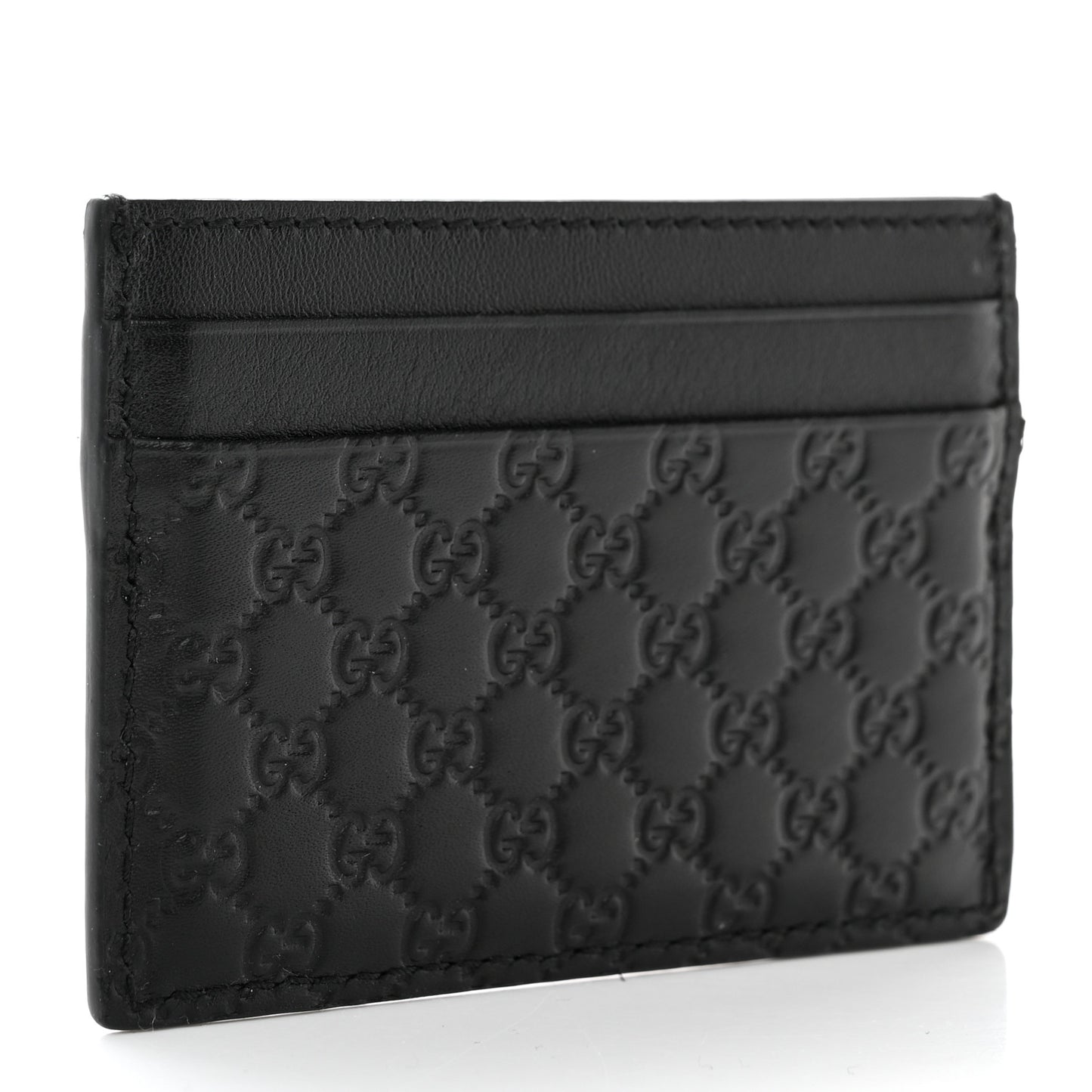 Microguccissima Card Holder Black