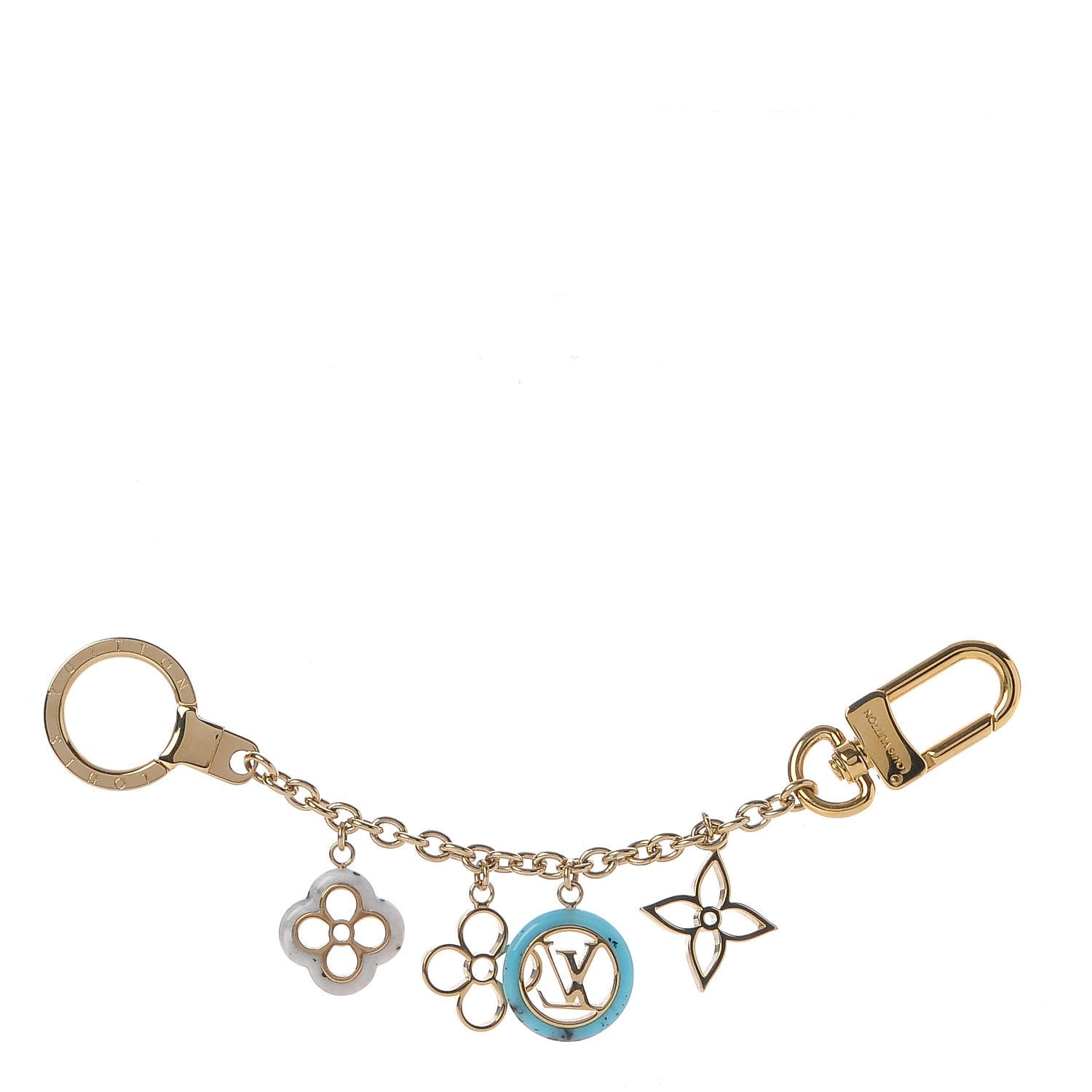 Louis Vuitton Colorline Bag Charm Chain Blue 1 of 6