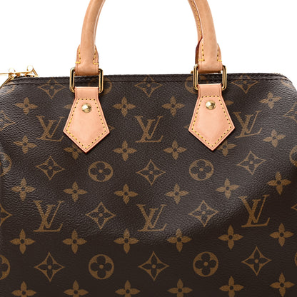 Louis Vuitton Monogram Speedy Bandouliere 25 7 of 9