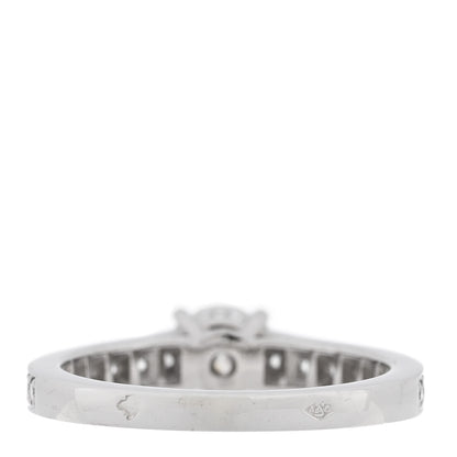 Cartier Platinum Diamond .35ct 1895 Solitaire Engagement Ring 45 3.25 4 of 7
