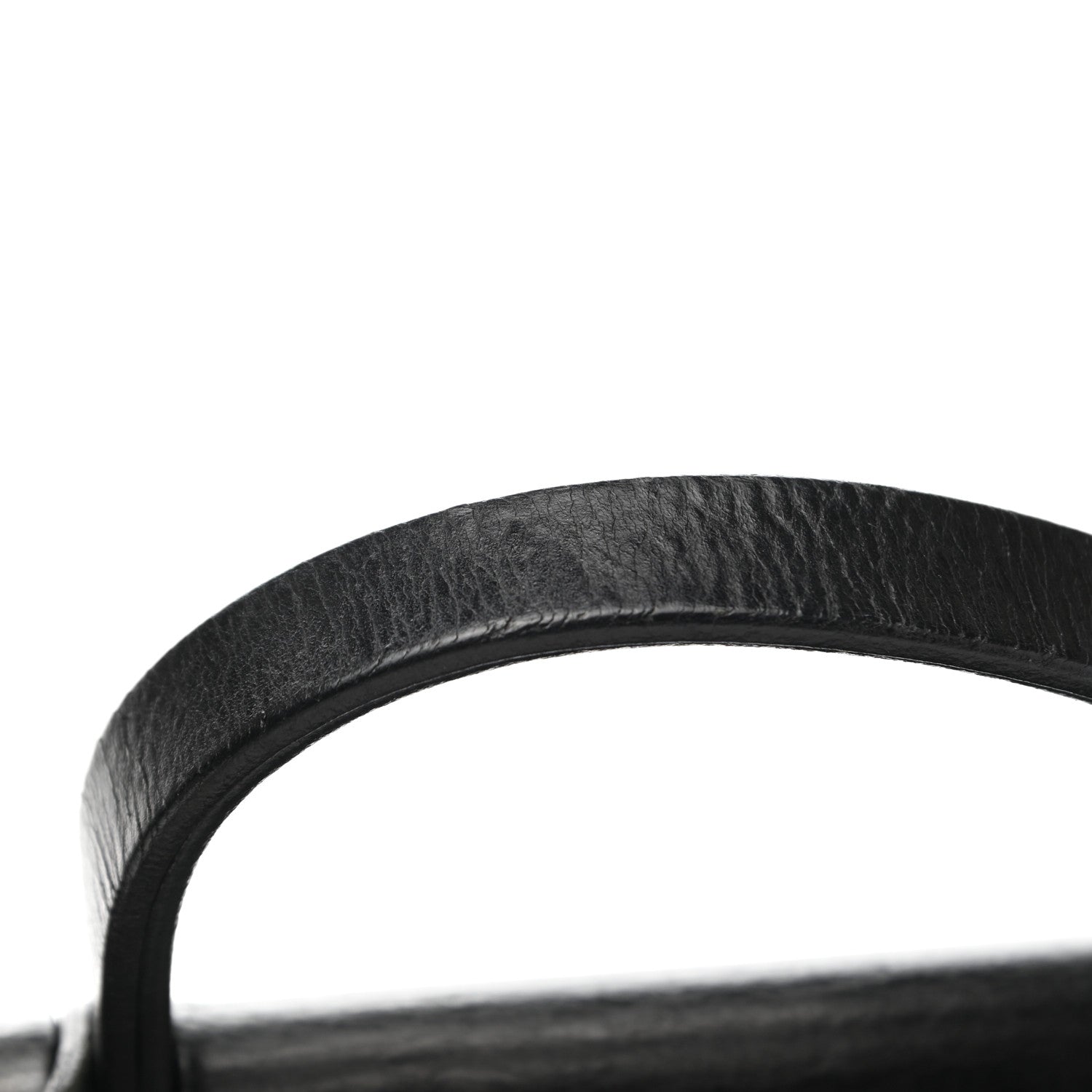 Hermes Toile Vache Calfskin Herbag 30 PM Black 14 of 15