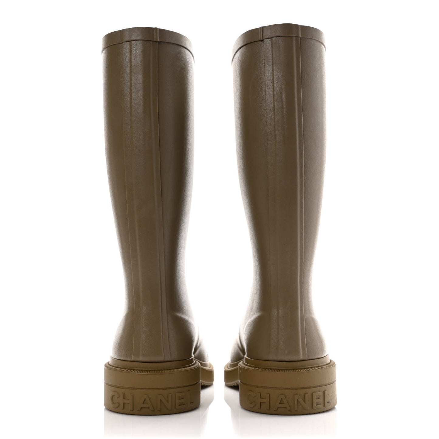 Caoutchouk CC High Boots 39 Dark Beige