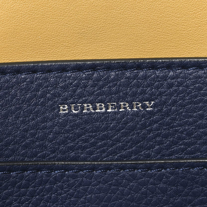 Burberry Soft Grain Calfskin Small Belt Bag Navy White 6 of 10
