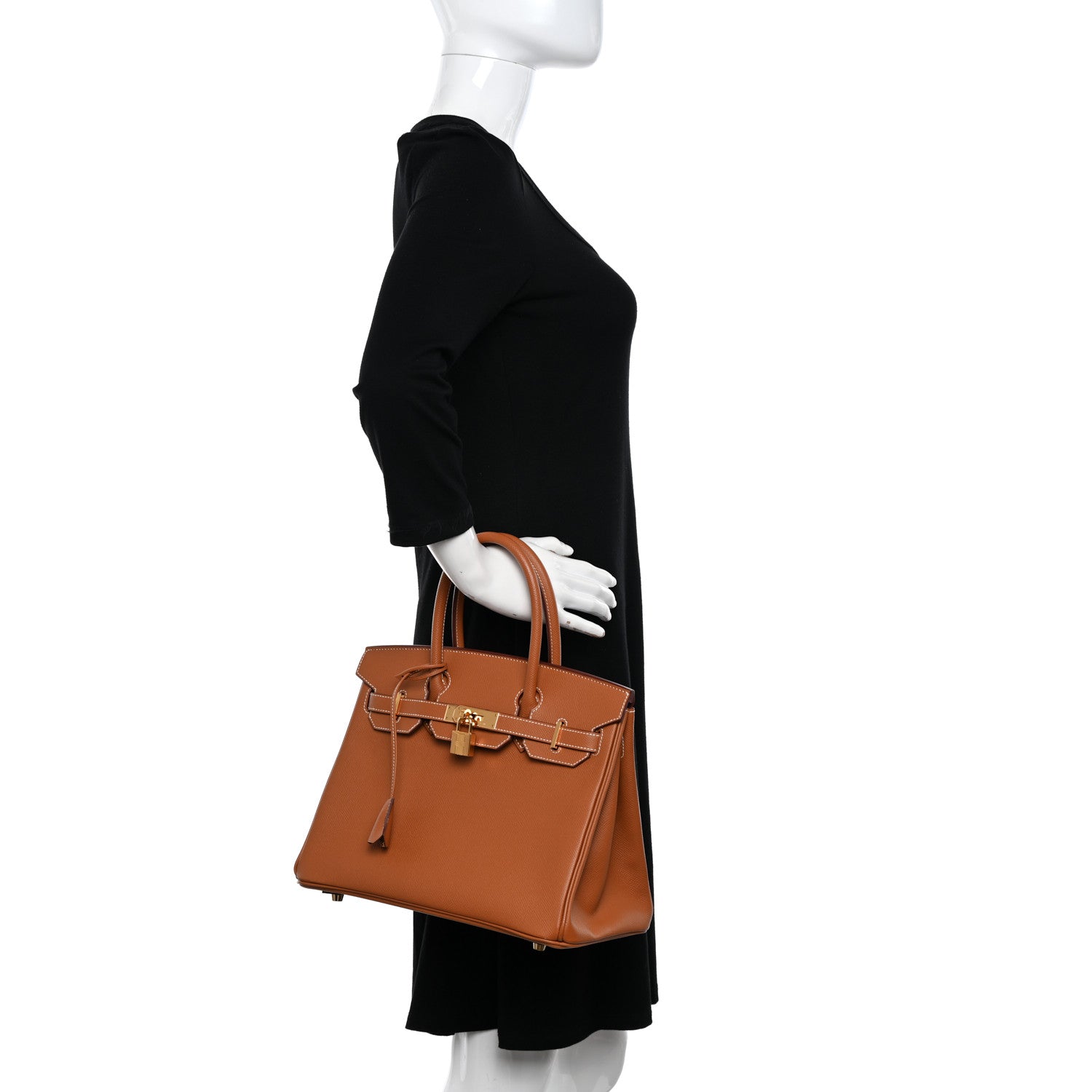 Hermes Epsom Birkin 30 Gold 2 of 9