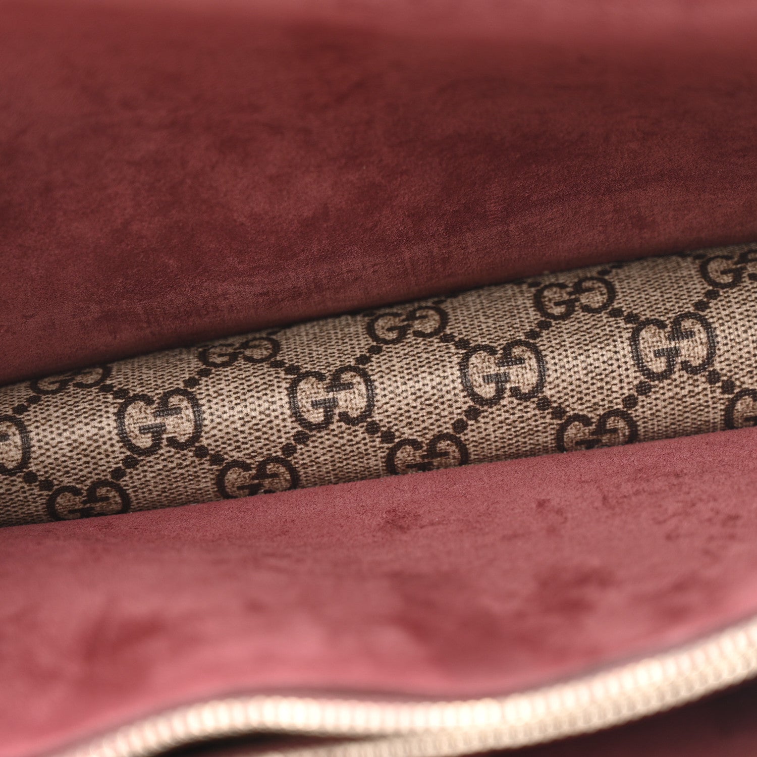 Gucci GG Supreme Monogram Blooms Small Dionysus Shoulder Bag Beige Multicolor Dry Rose 5 of 13