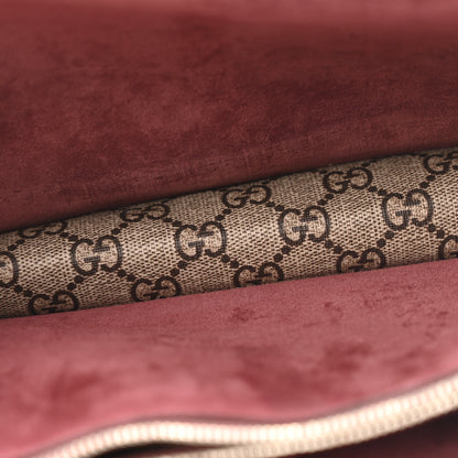 Gucci GG Supreme Monogram Blooms Small Dionysus Shoulder Bag Beige Multicolor Dry Rose 5 of 13