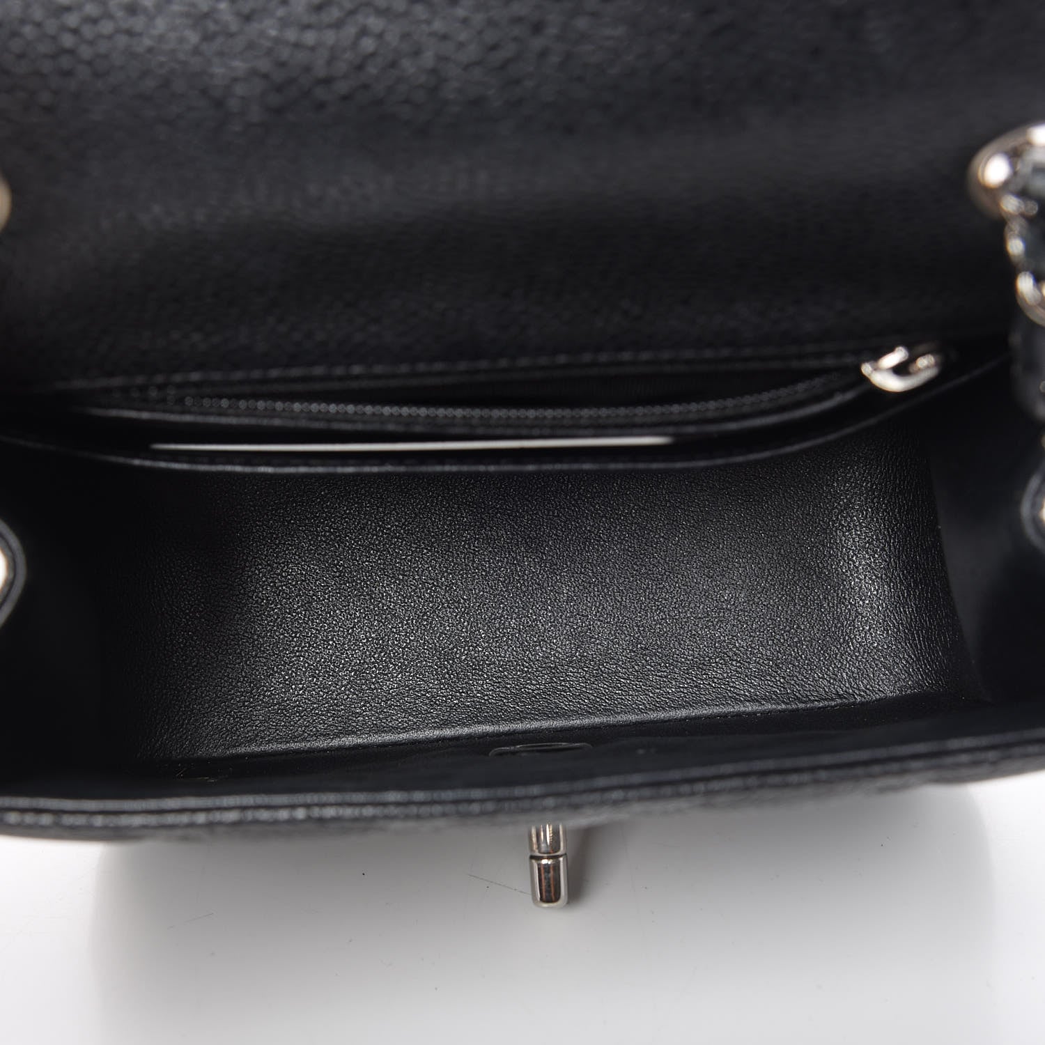 Chanel Caviar Quilted Mini Square Flap Black 7 of 9