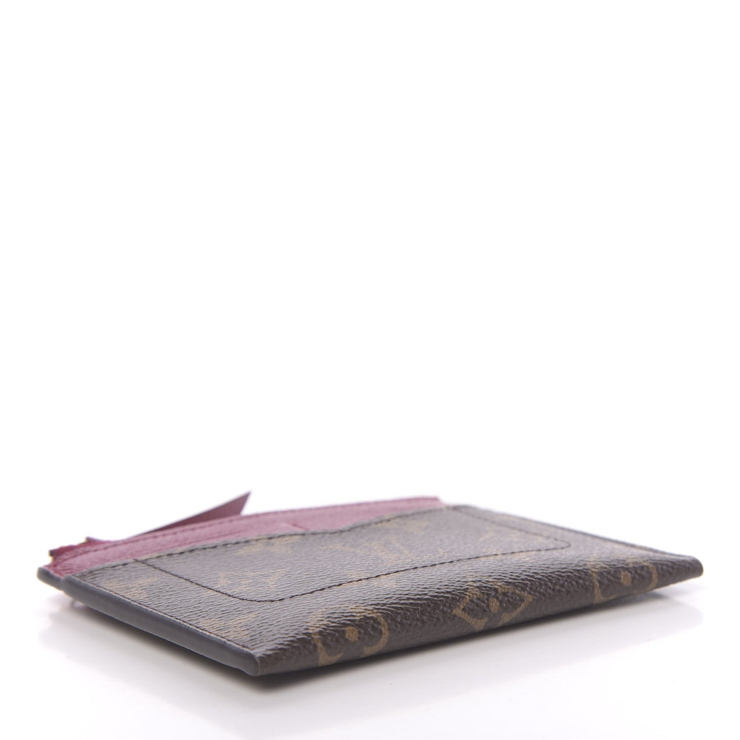 Monogram Zipped Card Holder