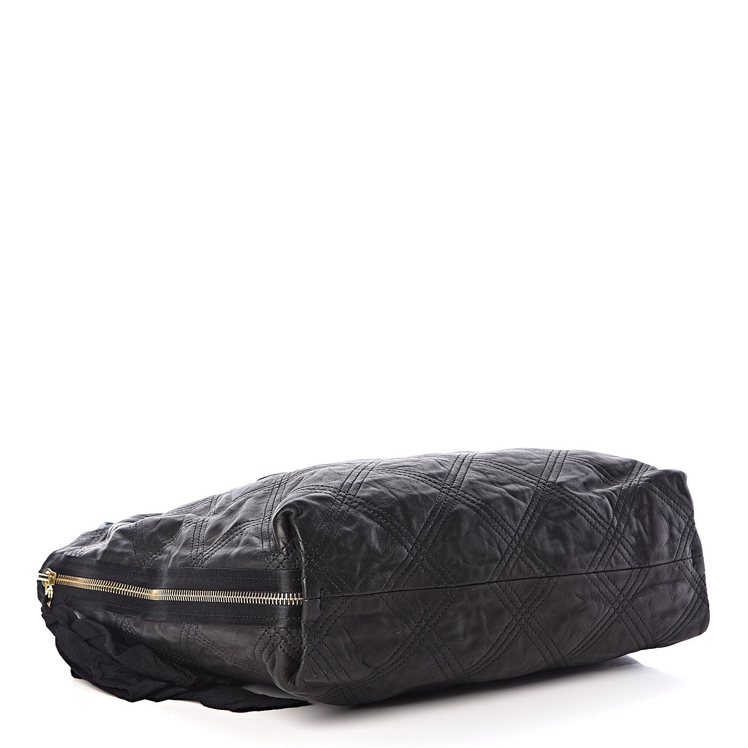Lanvin Lambskin Stitched Tote Black 4 of 9