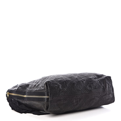 Lanvin Lambskin Stitched Tote Black 4 of 9