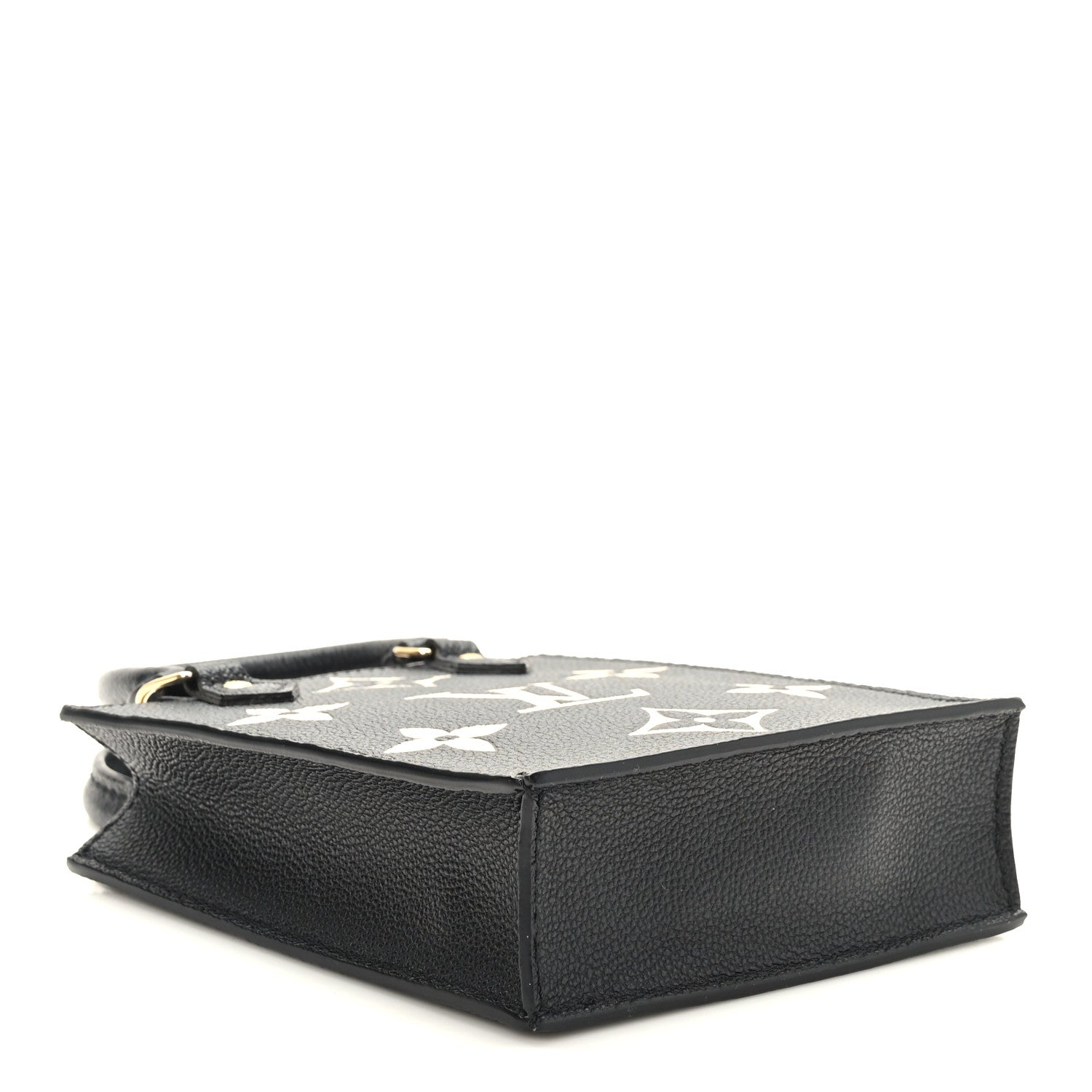 Louis Vuitton Empreinte Monogram Giant Petit Sac Plat Black Beige 4 of 8