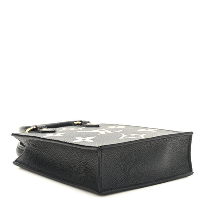 Louis Vuitton Empreinte Monogram Giant Petit Sac Plat Black Beige 4 of 8