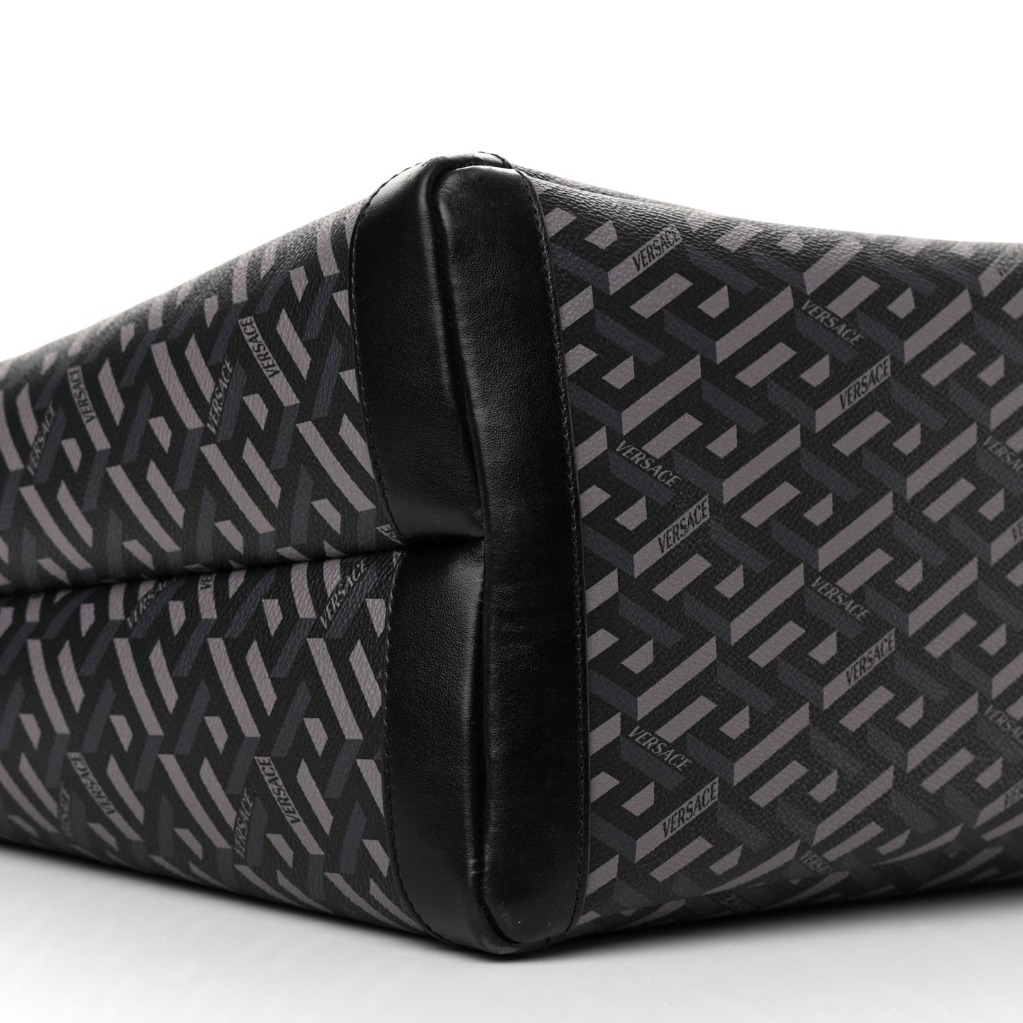 Calfskin Monogram Smile Medusa Tote Multicolor
