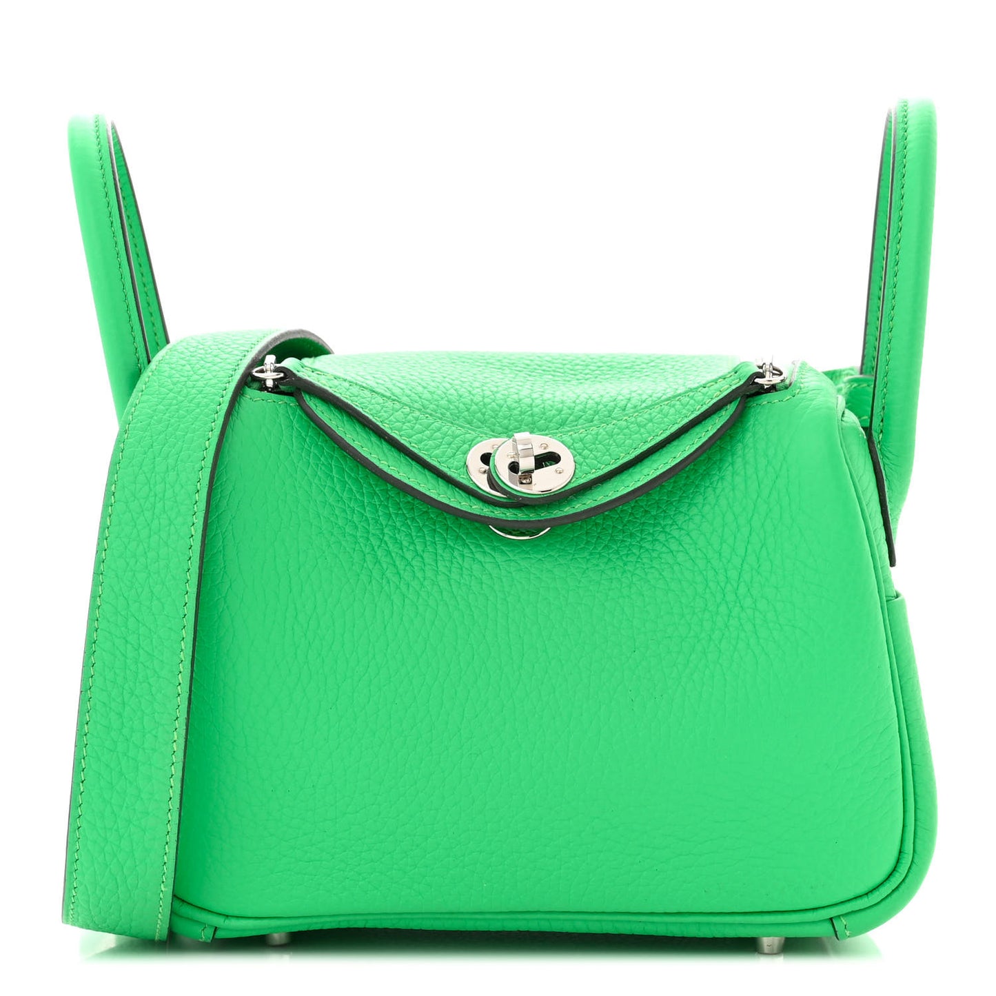 Taurillon Clemence Mini Lindy 20 Vert Comics