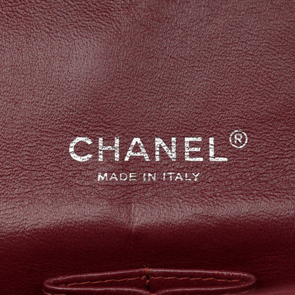 Chanel Patent Quilted Maxi Double Flap Red 6 of 14