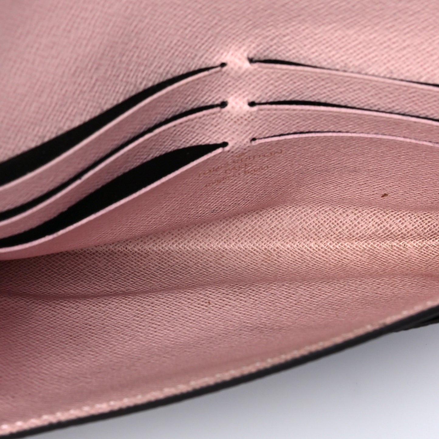 Monogram Jeanne Wallet Rose Ballerine