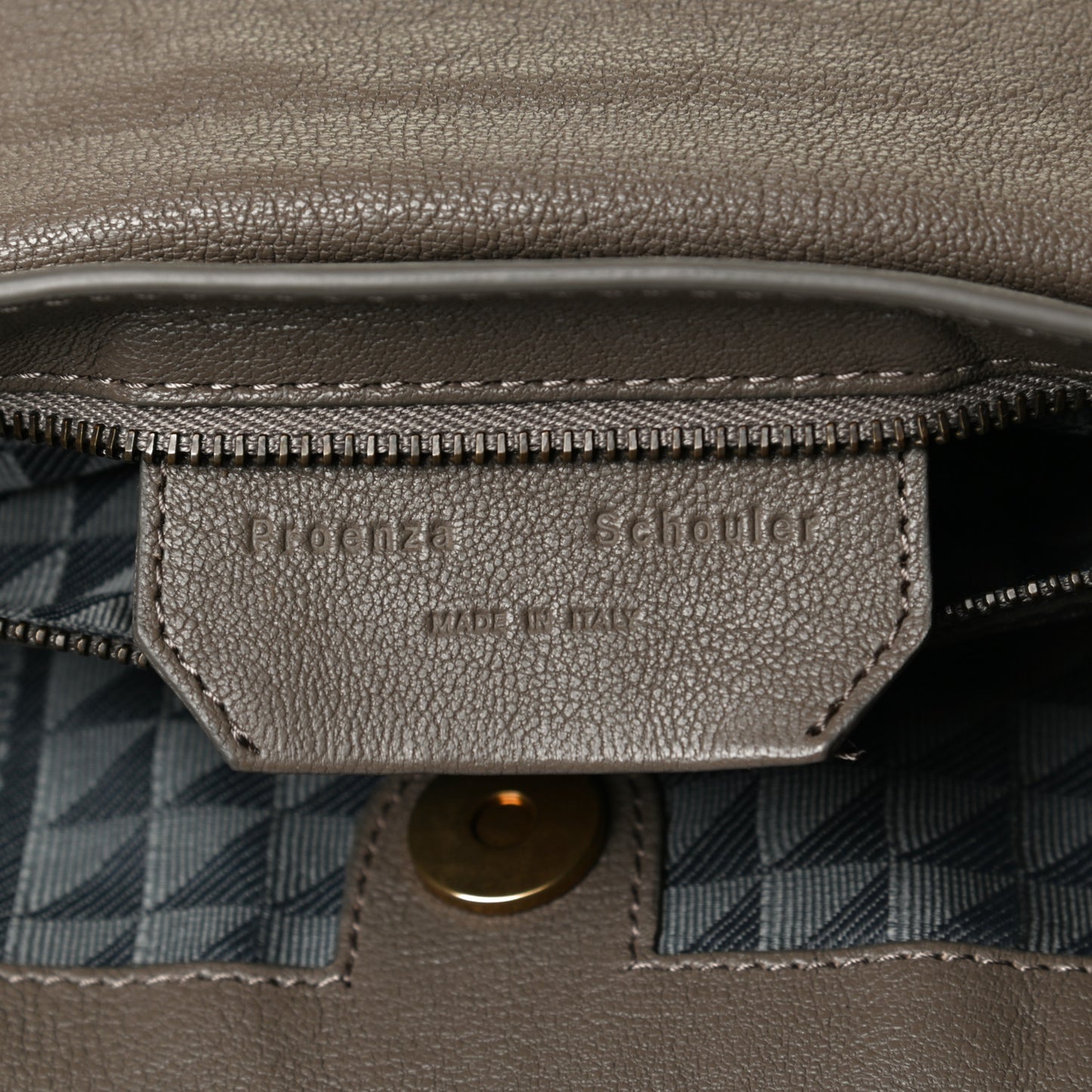Lambskin Medium PS1 Satchel Smoke