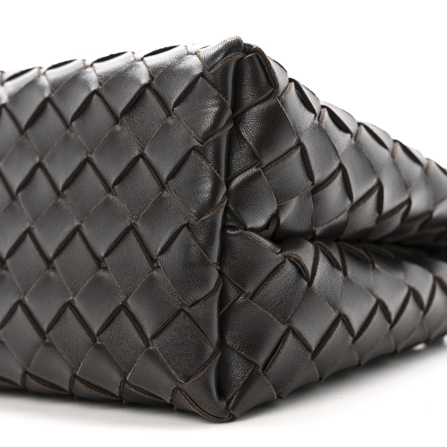 Nappa Intrecciato Small Andiamo Shoulder Bag Fondant