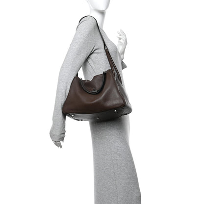 Hermes Taurillon Clemence Lindy 34 Cafe 2 of 13