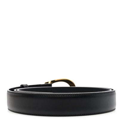 Gucci Selleria Calfskin G 30mm Belt 105 42 Black 2 of 4