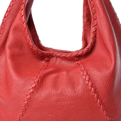 Bottega Veneta Cervo Deerskin Large Hobo Red 11 of 11