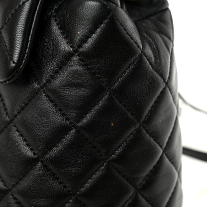 Chanel Lambskin Quilted Small Urban Spirit Backpack Black 10 of 11