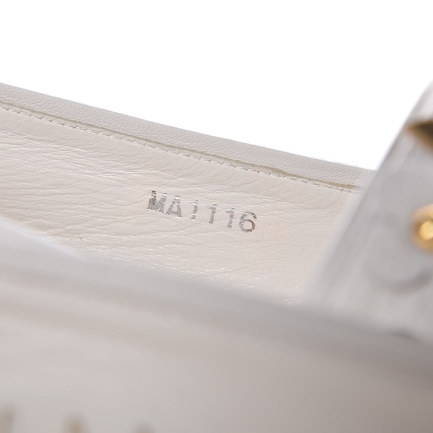 Calfskin Tropical Bloom Espadrille Flat 38 White
