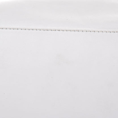 Chanel Calfskin Modern Chain Rhodoid East West Tote White 16 of 20