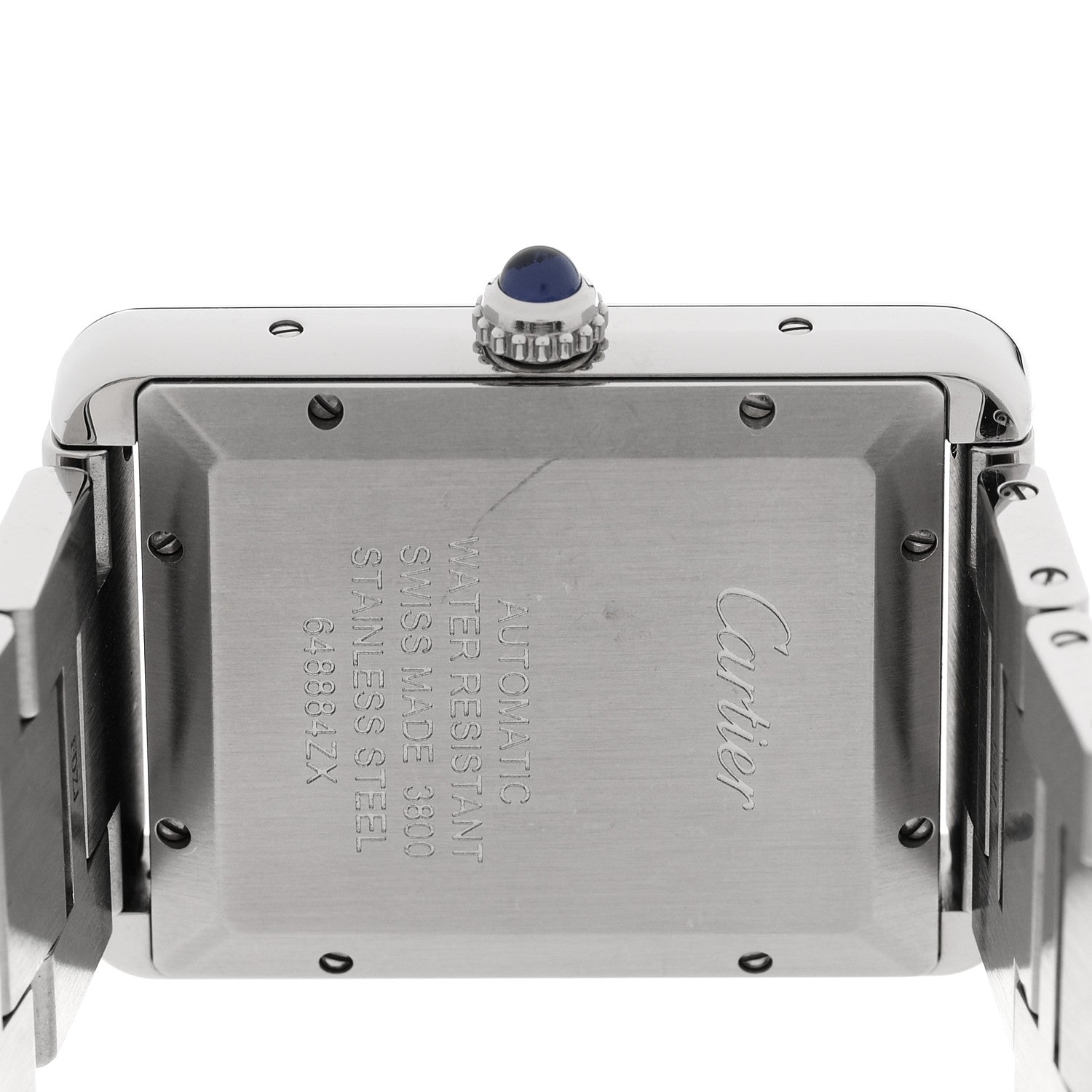 Cartier Stainless Steel 31mm Tank Solo Automatic Watch 4 of 5