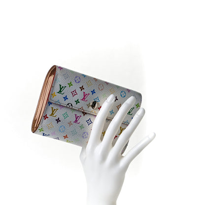 Louis Vuitton Monogram Multicolor Alexandra Wallet White 8 of 8