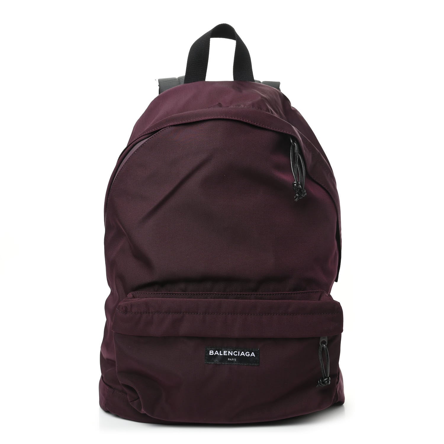 Balenciaga Nylon Canvas Explorer Backpack Bordeaux 1 of 9