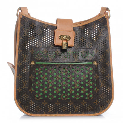 Louis Vuitton Monogram Perforated Musette Green 1 of 8