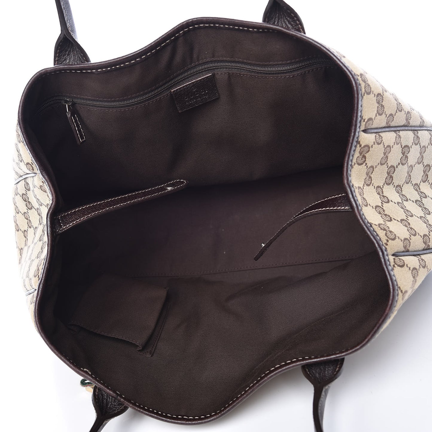 Monogram Medium Princy Tote Dark Brown