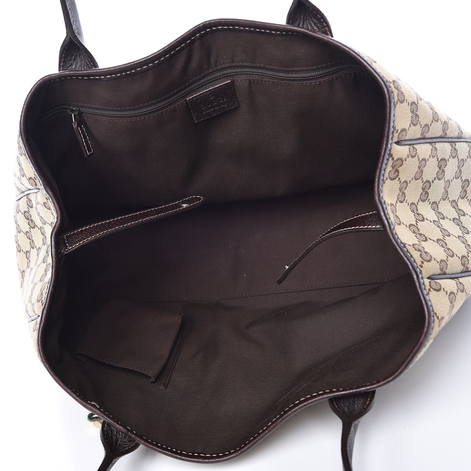 Gucci Monogram Medium Princy Tote Dark Brown 5 of 20