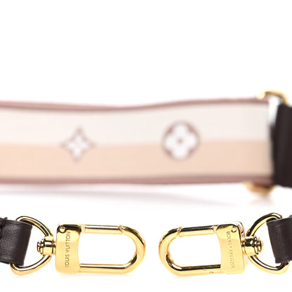 Louis Vuitton Jacquard Speedy Bandouliere 20 Shoulder Strap Beige 3 of 3