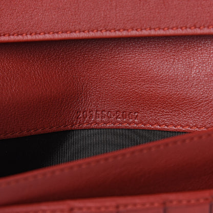 Gucci Patent Microguccissima Heart Continental Wallet Red 7 of 10