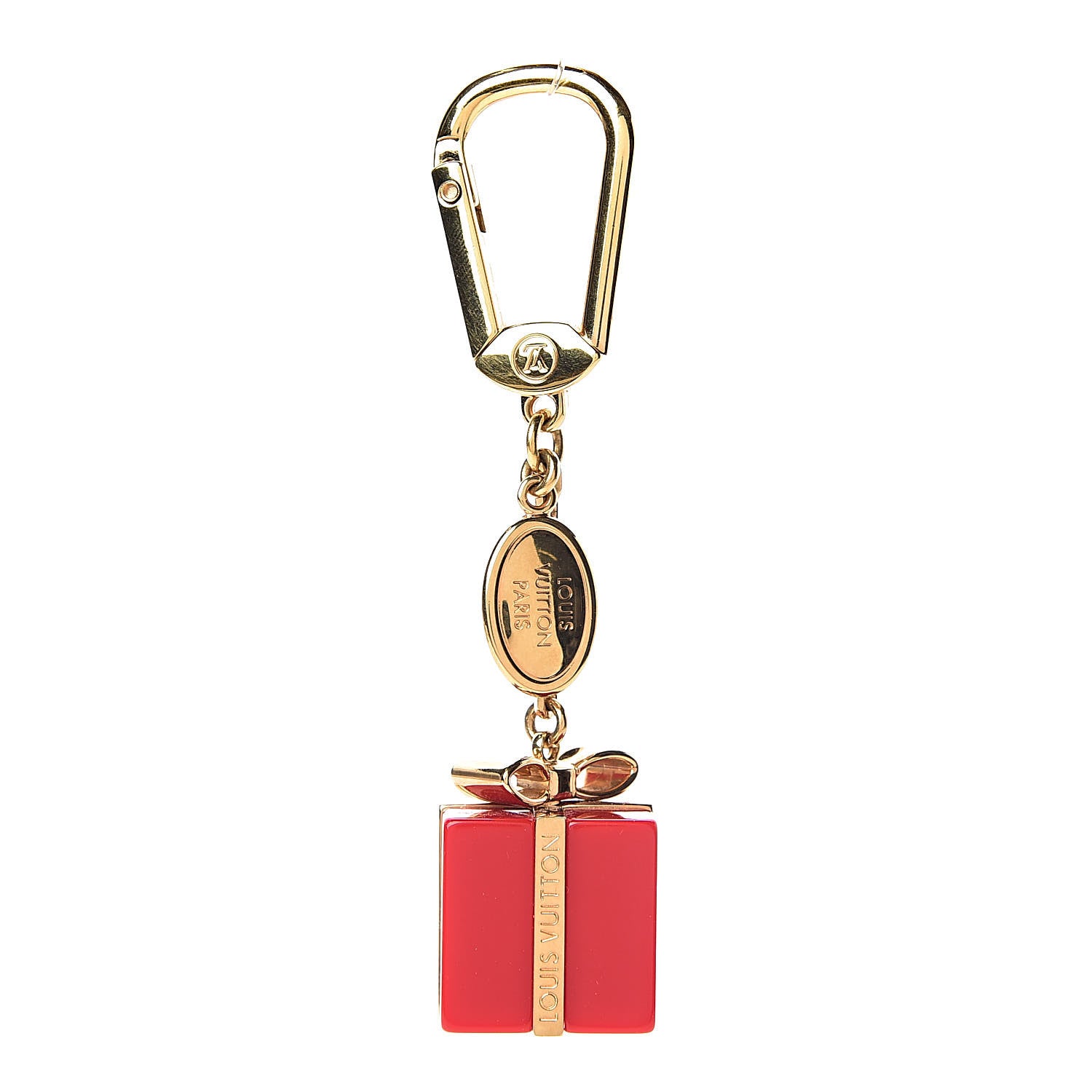 Louis Vuitton Gift Box Charm Key Ring 1 of 3