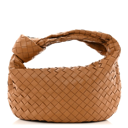 Bottega Veneta Nappa Intrecciato Teen Jodie Hobo Caramel 1 of 15