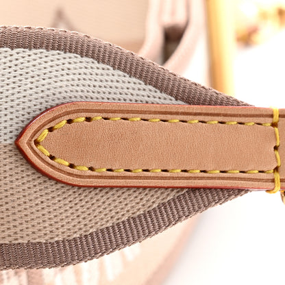 Louis Vuitton Jacquard Neverfull BB Shoulder Strap Beige Brown 5 of 5