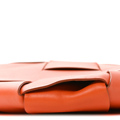Bottega Veneta French Calfskin Small Slip Tote Orange 9 of 9