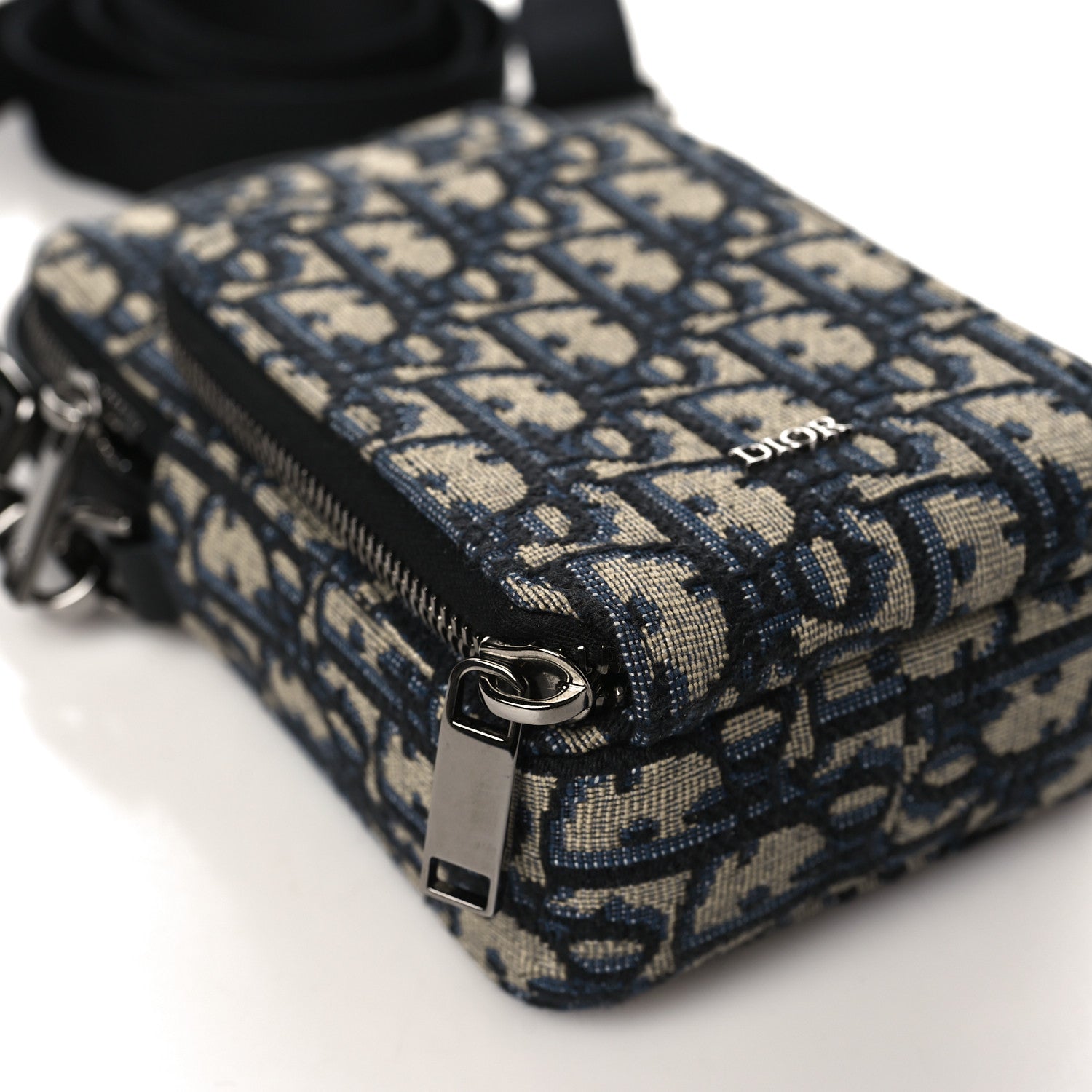 Christian Dior Oblique Micro Rider Pouch Blue 1214652 – FASHIONPHILE