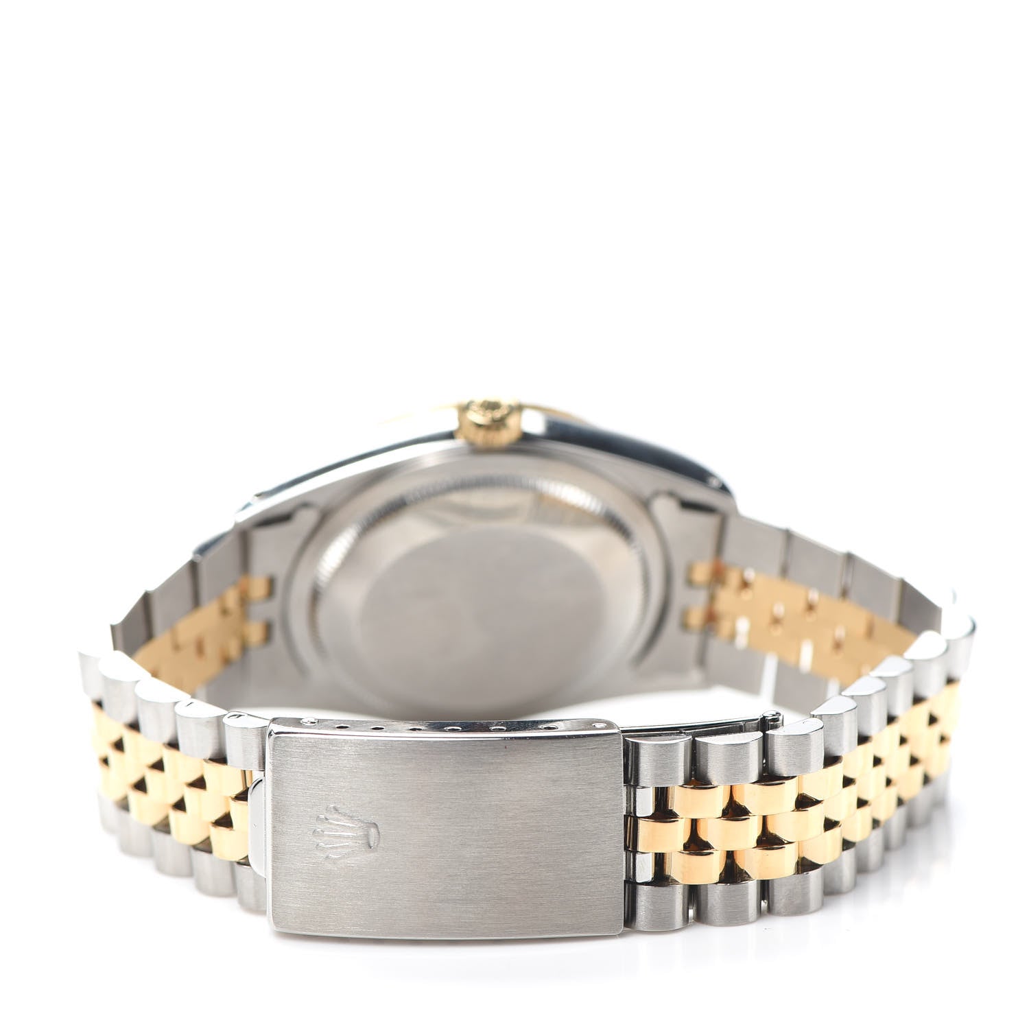 Rolex Stainless Steel 18K Yellow Gold Diamond 36mm Oyster Perpetual Datejust Watch Champagne 16233 3 of 5