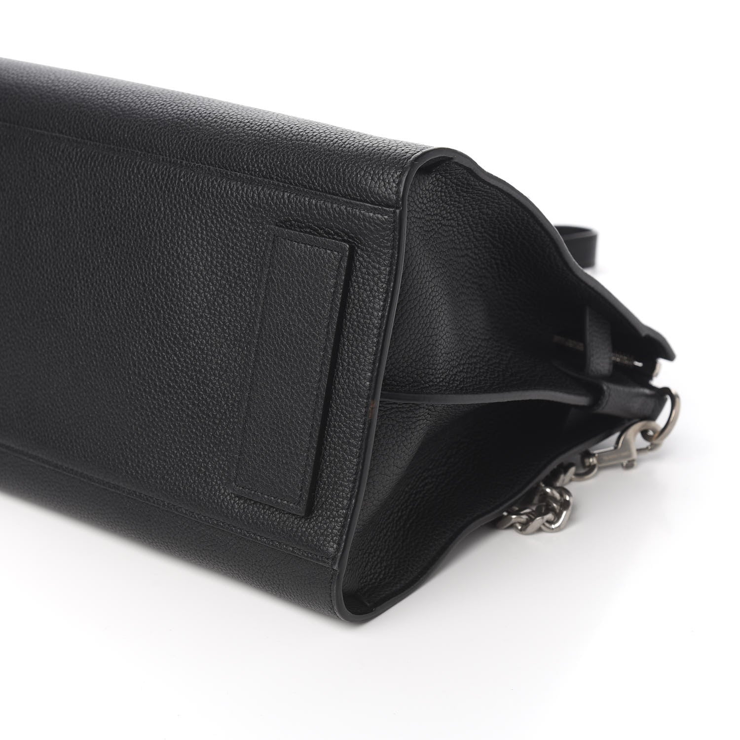 Saint Laurent Grained Calfskin Small Supple Sac De Jour Duffle Black 8 of 10