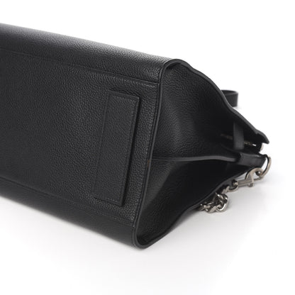 Saint Laurent Grained Calfskin Small Supple Sac De Jour Duffle Black 8 of 10