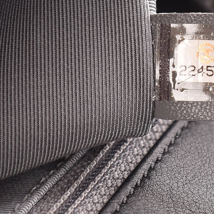 Chanel Lambskin Chevron Quilted New Medium Boy Flap Black 7 of 11