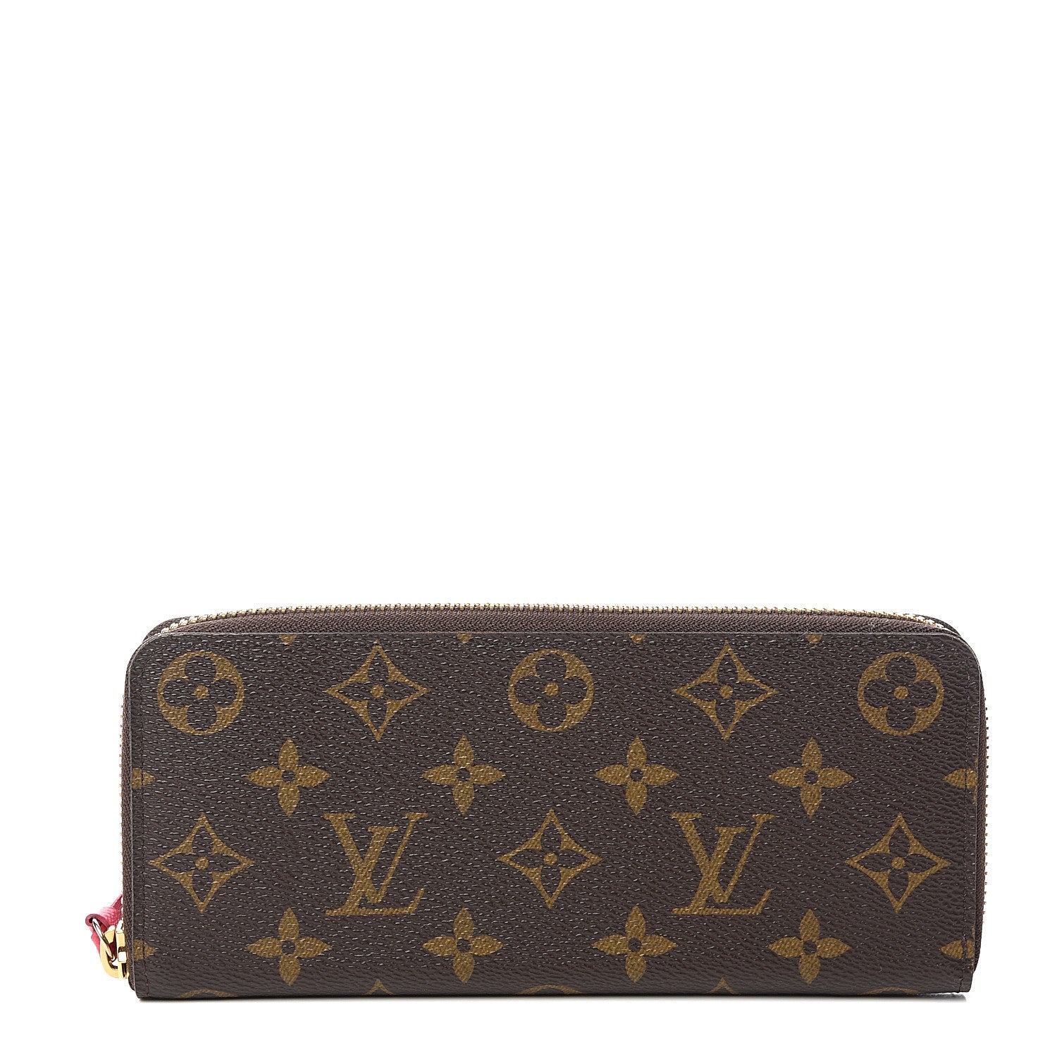 Louis Vuitton Monogram Clemence Wallet Hot Pink 1 of 5