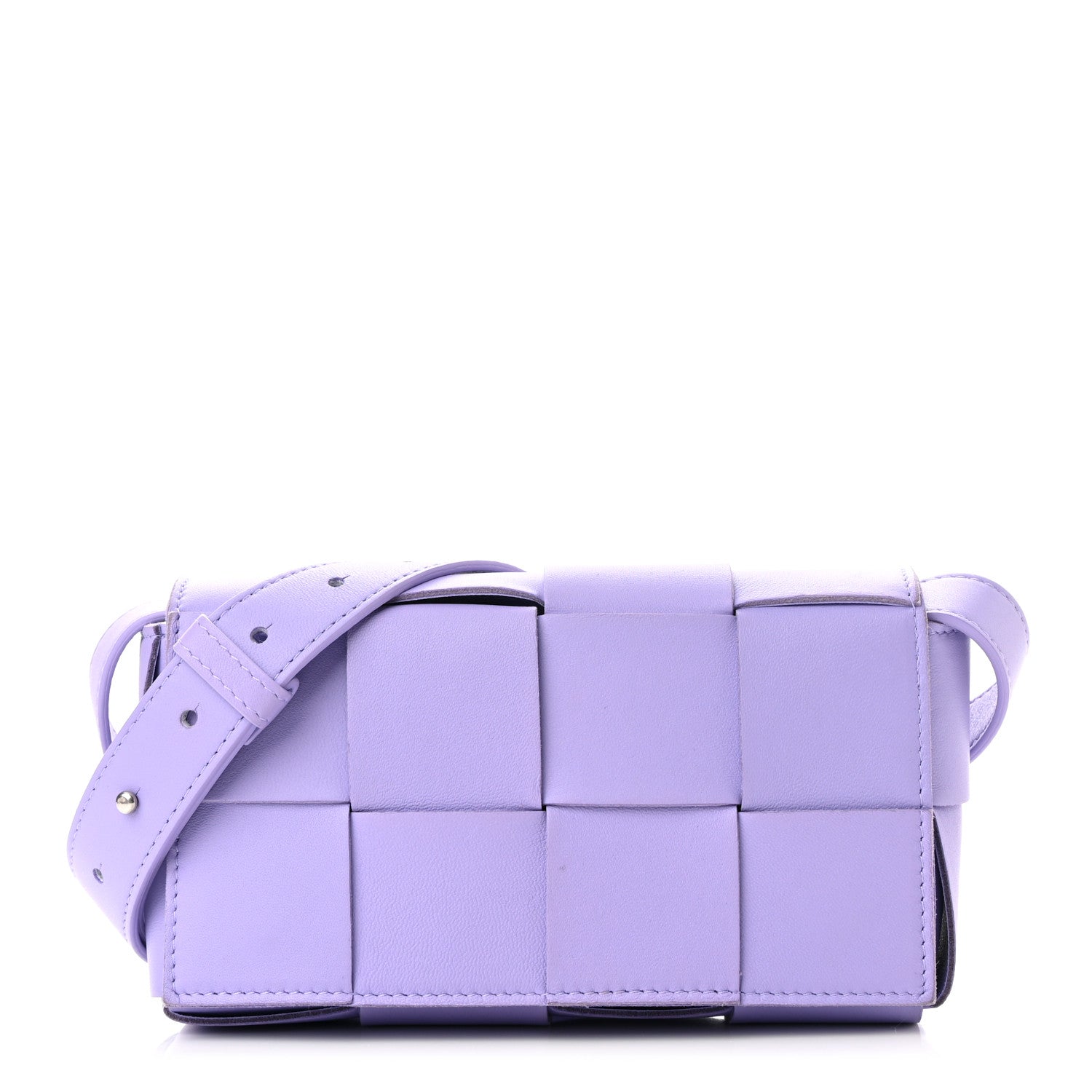 Bottega Veneta Nappa Maxi Intreccio The Belt Cassette Bag Wisteria 1 of 9
