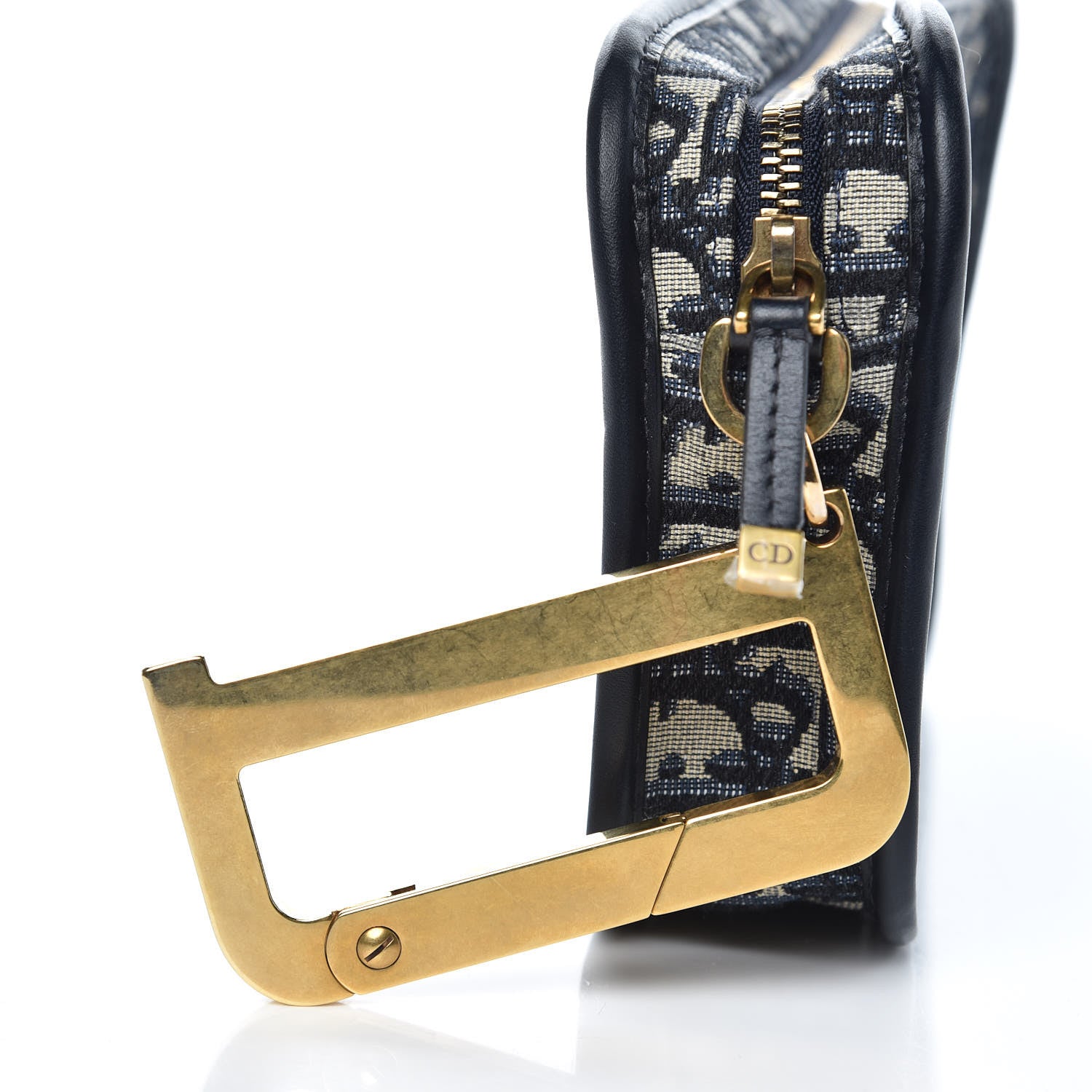 Christian Dior Oblique Diorquake Clutch Blue 7 of 8